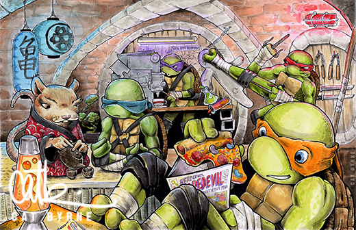 TMNT - by Cat Byrne