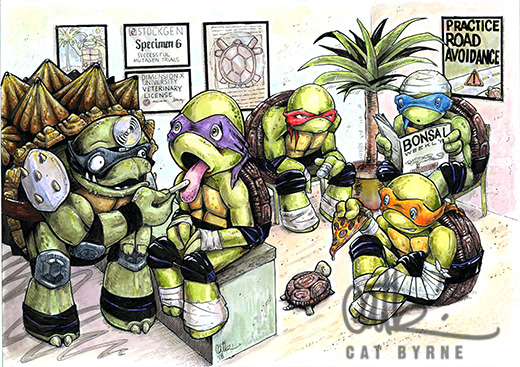 TMNT - by Cat Byrne